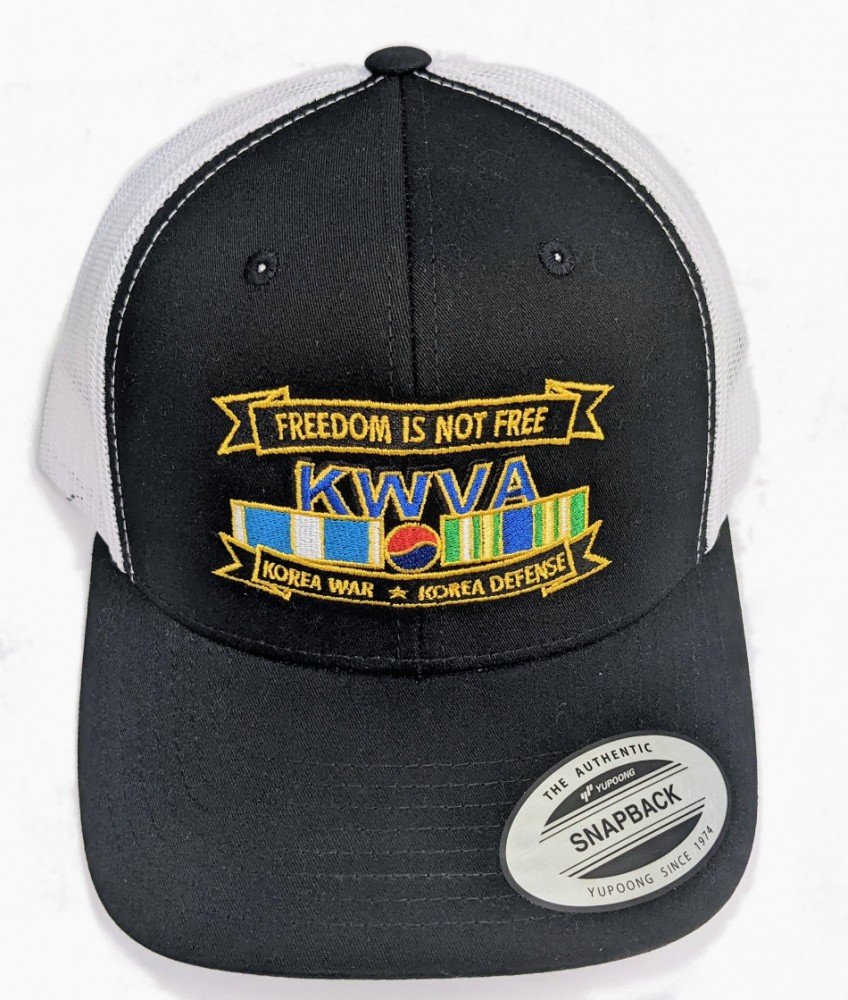 KWVA hat which reads "Freedom is not Free"